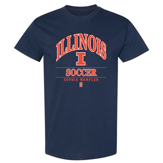 Illinois - NCAA Women's Soccer : Sophia Wampler - T-Shirt Classic Fashion Shersey