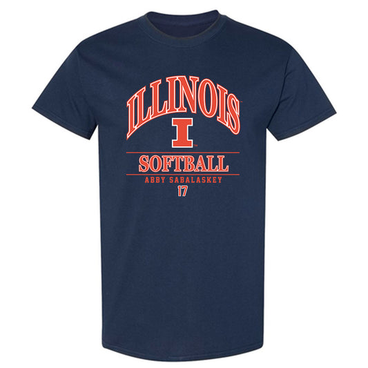 Illinois - NCAA Softball : Abby Sabalaskey - Classic Fashion Shersey T-Shirt-0