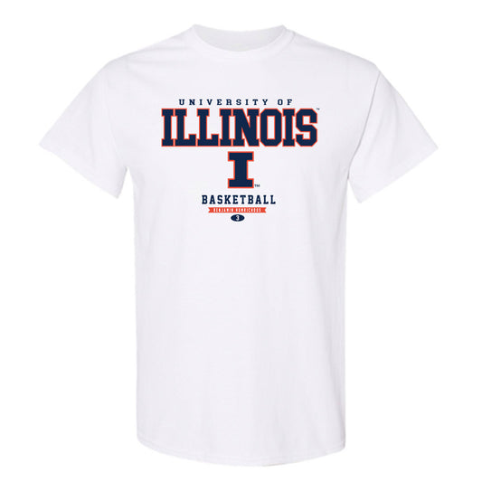 Illinois - NCAA Men's Basketball : Benjamin Humrichous - Classic Fashion Shersey T-Shirt-0