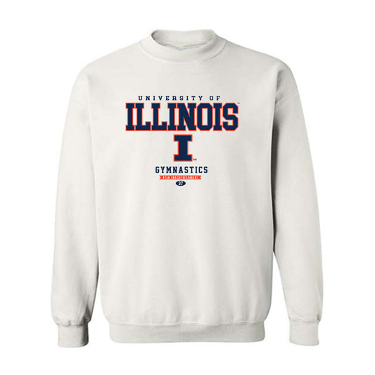 Illinois - NCAA Men's Gymnastics : Ryan Vanichtheeranont - Classic Fashion Shersey Crewneck Sweatshirt