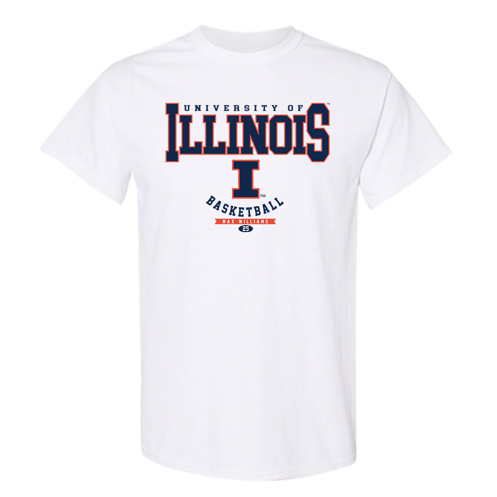 Illinois - NCAA Men's Basketball : Max Williams - T-Shirt Classic Fashion Shersey