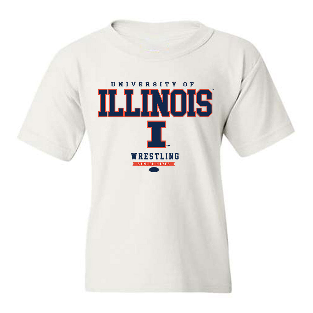 Illinois - NCAA Wrestling : Samuel Hayes - Classic Fashion Shersey Youth T-Shirt