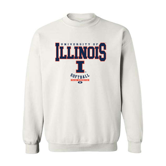 Illinois - NCAA Softball : Paige Berkmeyer - Crewneck Sweatshirt Classic Fashion Shersey