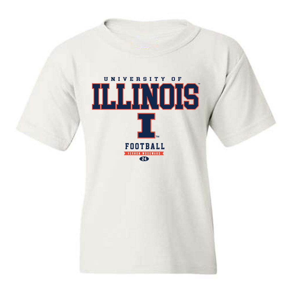 Illinois - NCAA Football : Vernon Woodward - Classic Fashion Shersey Youth T-Shirt