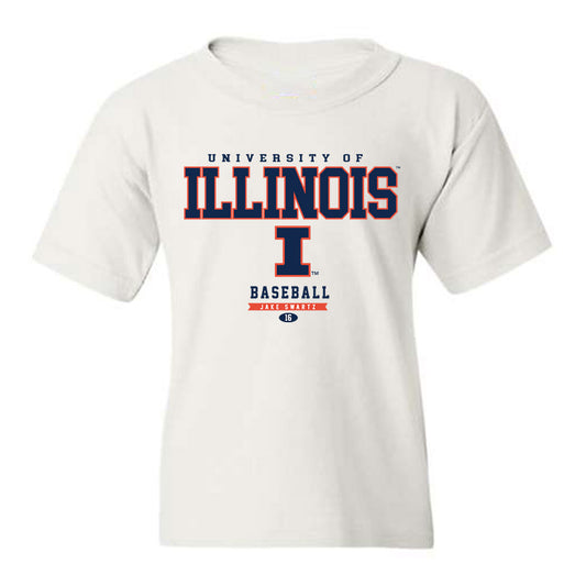 Illinois - NCAA Baseball : Jake Swartz - Classic Fashion Shersey Youth T-Shirt