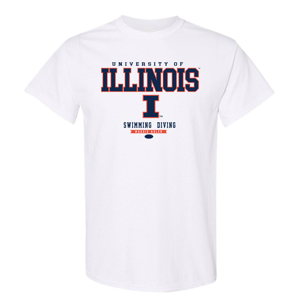 Illinois - NCAA Women's Swimming & Diving : Maggie Adler - Classic Fashion Shersey T-Shirt