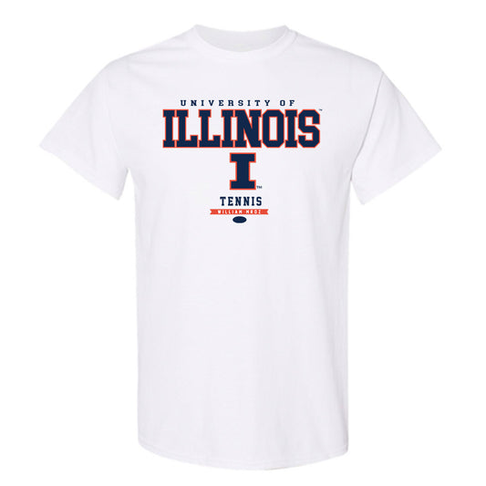 Illinois - NCAA Men's Tennis : William Mroz - Classic Fashion Shersey T-Shirt-0