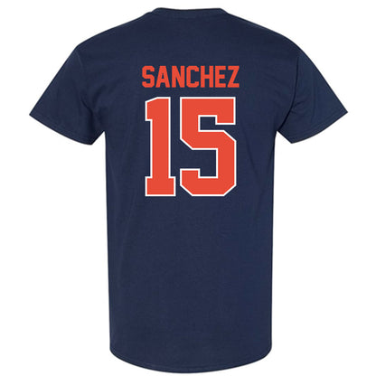 Illinois - NCAA Baseball : Julius Sanchez - T-Shirt Sports Shersey