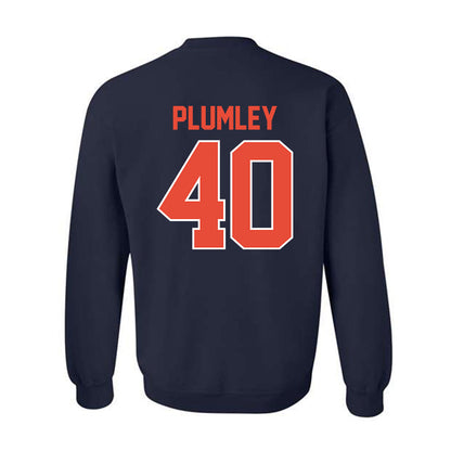 Illinois - NCAA Baseball : Ben Plumley - Crewneck Sweatshirt Sports Shersey