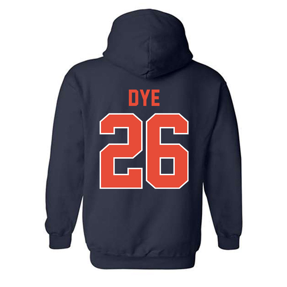 Illinois - NCAA Baseball : Mitch Dye - Sports Shersey Hooded Sweatshirt-1