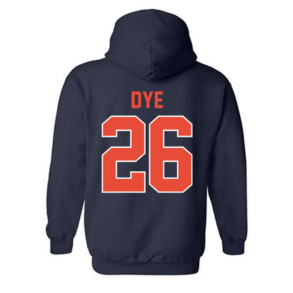 Illinois - NCAA Baseball : Mitch Dye - Sports Shersey Hooded Sweatshirt-1