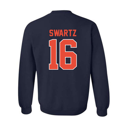 Illinois - NCAA Baseball : Jake Swartz - Sports Shersey Crewneck Sweatshirt