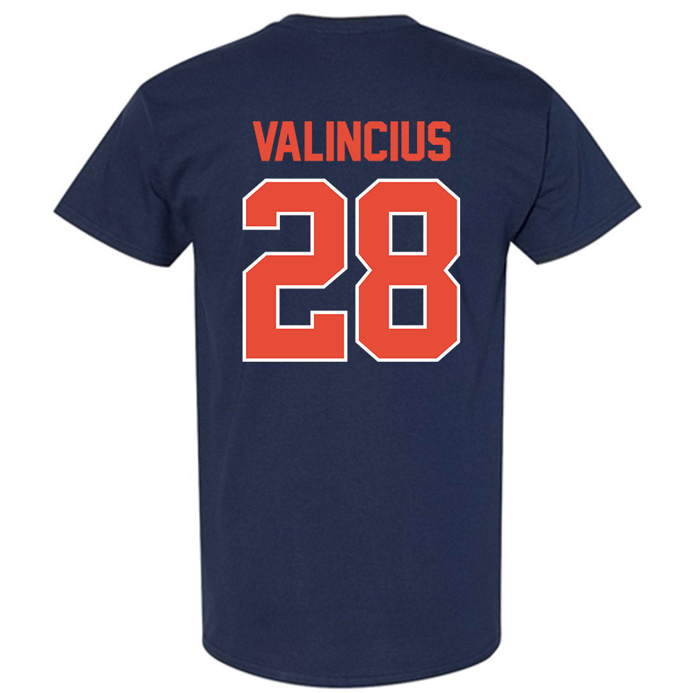 Illinois - NCAA Baseball : Vytas Valincius - Sports Shersey T-Shirt-1