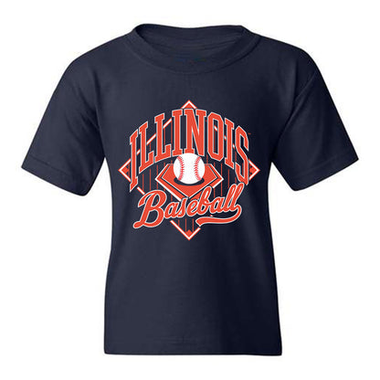 Illinois - NCAA Baseball : Aden O'Donnell - Youth T-Shirt Sports Shersey