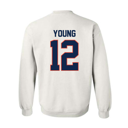 Illinois - NCAA Baseball : Ike Young - Sports Shersey Crewneck Sweatshirt-1
