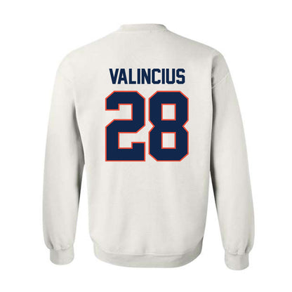 Illinois - NCAA Baseball : Vytas Valincius - Sports Shersey Crewneck Sweatshirt-1