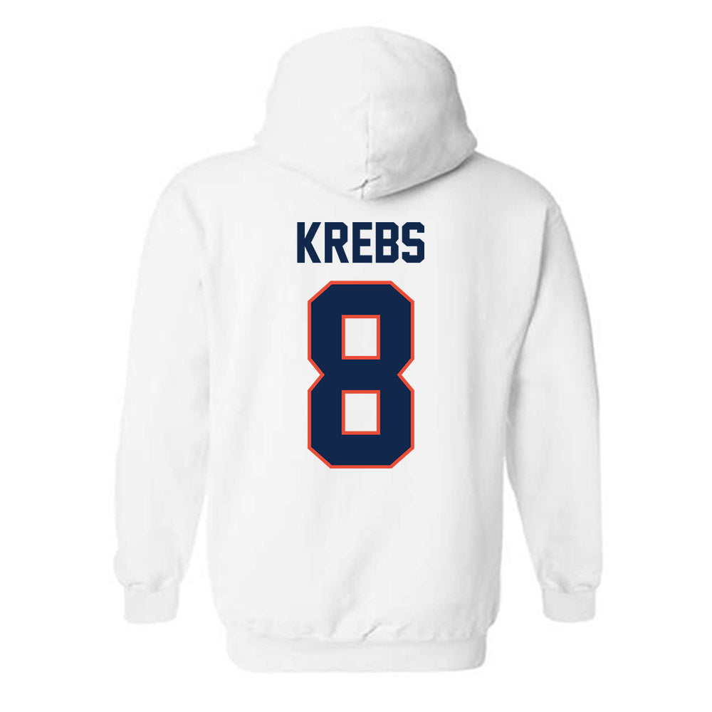 Illinois - NCAA Baseball : Lucas Krebs - Sports Shersey Hooded Sweatshirt-1