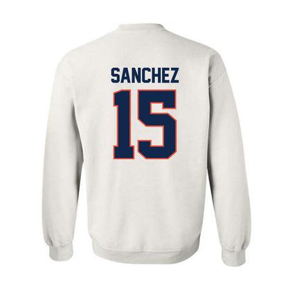 Illinois - NCAA Baseball : Julius Sanchez - Crewneck Sweatshirt Sports Shersey