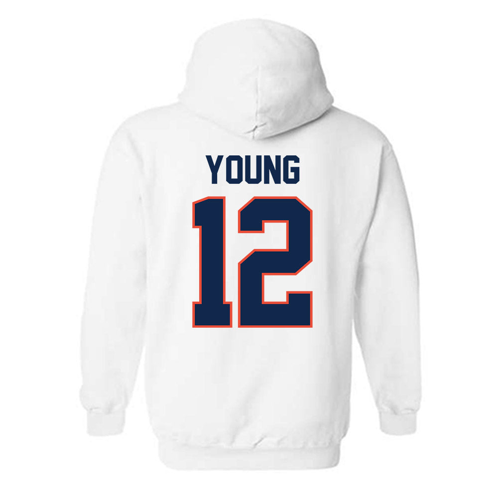 Illinois - NCAA Baseball : Ike Young - Sports Shersey Hooded Sweatshirt-1