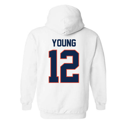 Illinois - NCAA Baseball : Ike Young - Sports Shersey Hooded Sweatshirt-1