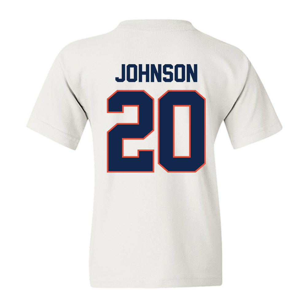 Illinois - NCAA Baseball : Ryan Johnson - Sports Shersey Youth T-Shirt-1