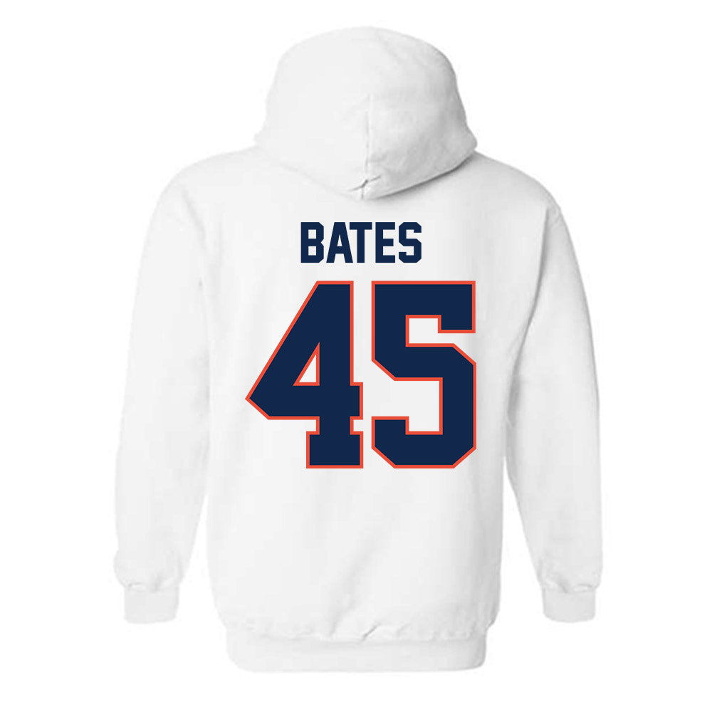 Illinois - NCAA Baseball : Zach Bates - Sports Shersey Hooded Sweatshirt-1