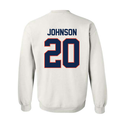 Illinois - NCAA Baseball : Ryan Johnson - Sports Shersey Crewneck Sweatshirt-1