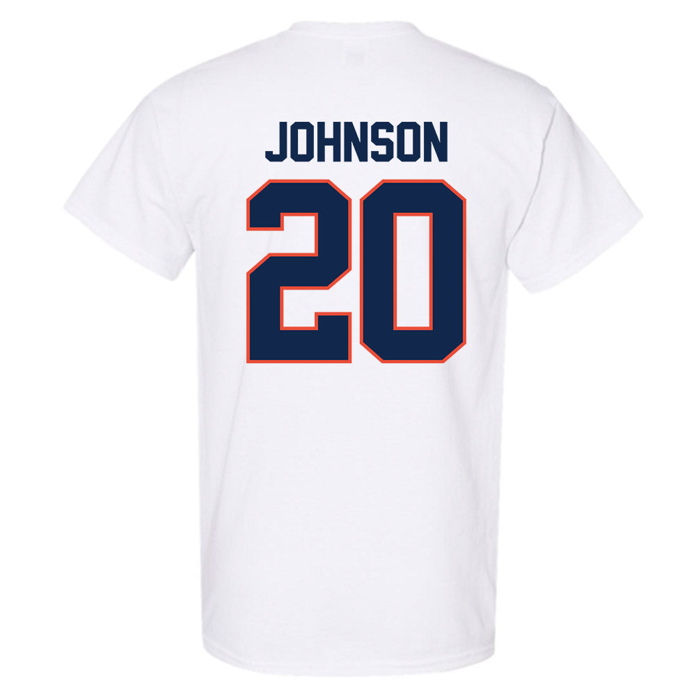 Illinois - NCAA Baseball : Ryan Johnson - Sports Shersey T-Shirt-1
