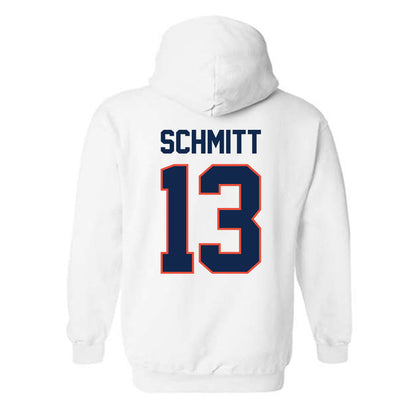 Illinois - NCAA Baseball : Tylet Schmitt - Sports Shersey Hooded Sweatshirt-1