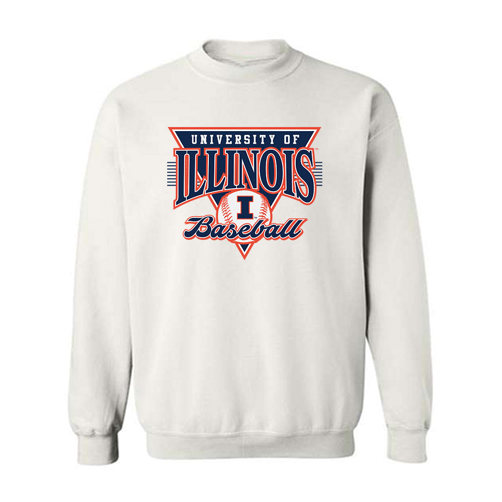 Illinois - NCAA Baseball : Julius Sanchez - Crewneck Sweatshirt Sports Shersey