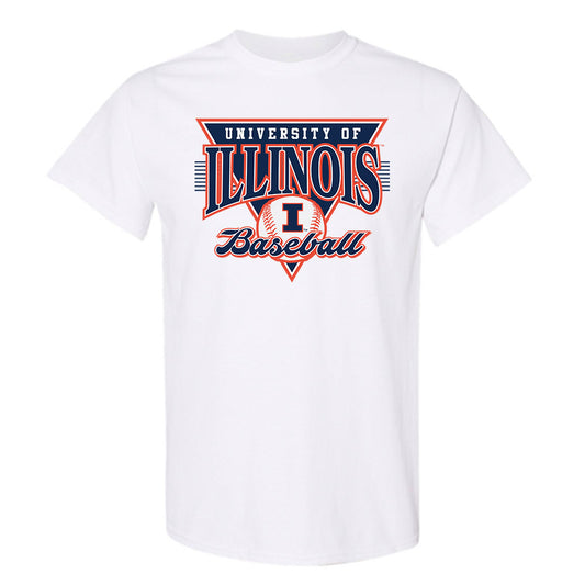 Illinois - NCAA Baseball : Jake Swartz - Sports Shersey T-Shirt