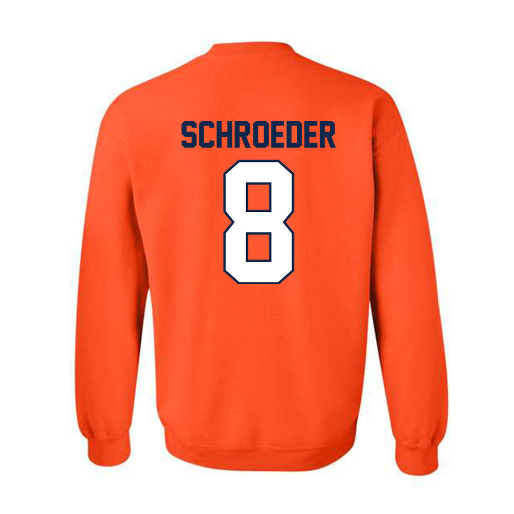 Illinois - NCAA Baseball : Jacob Schroeder - Crewneck Sweatshirt Sports Shersey