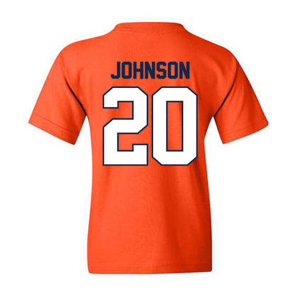 Illinois - NCAA Baseball : Ryan Johnson - Sports Shersey Youth T-Shirt-1