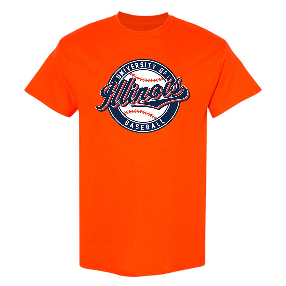 Illinois - NCAA Baseball : Jake Swartz - Sports Shersey T-Shirt