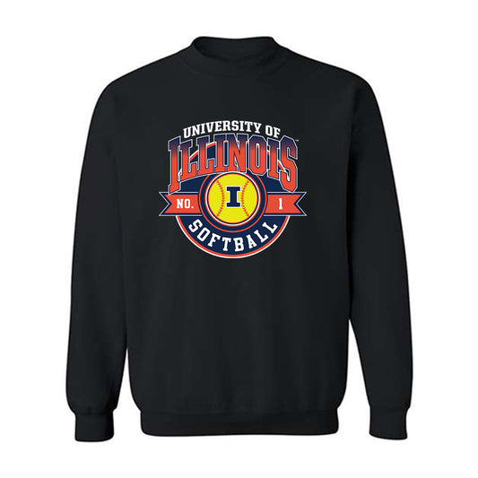 Illinois - NCAA Softball : Reese Hunkins - Crewneck Sweatshirt Sports Shersey