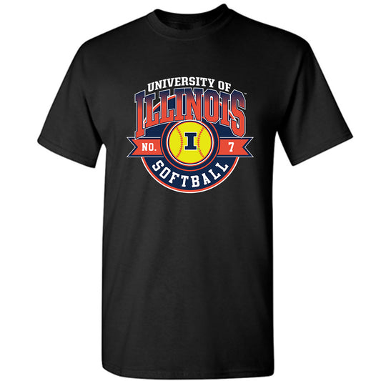 Illinois - NCAA Softball : Ellie Haggard - Sports Shersey T-Shirt-0