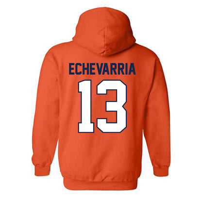 Illinois - NCAA Softball : Eden Echevarria - Sports Shersey Hooded Sweatshirt-1