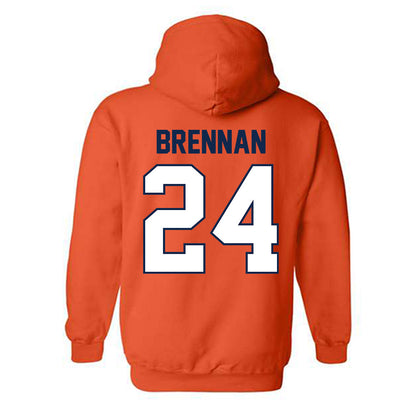 Illinois - NCAA Softball : Skylar Brennan - Sports Shersey Hooded Sweatshirt-1