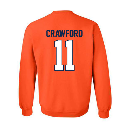 Illinois - NCAA Softball : Christina Crawford - Sports Shersey Crewneck Sweatshirt-1