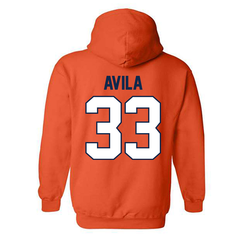 Illinois - NCAA Softball : Yazzy Avila - Hooded Sweatshirt Sports Shersey