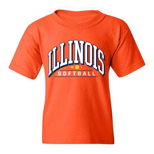 Illinois - NCAA Softball : Reese Hunkins - Youth T-Shirt Sports Shersey