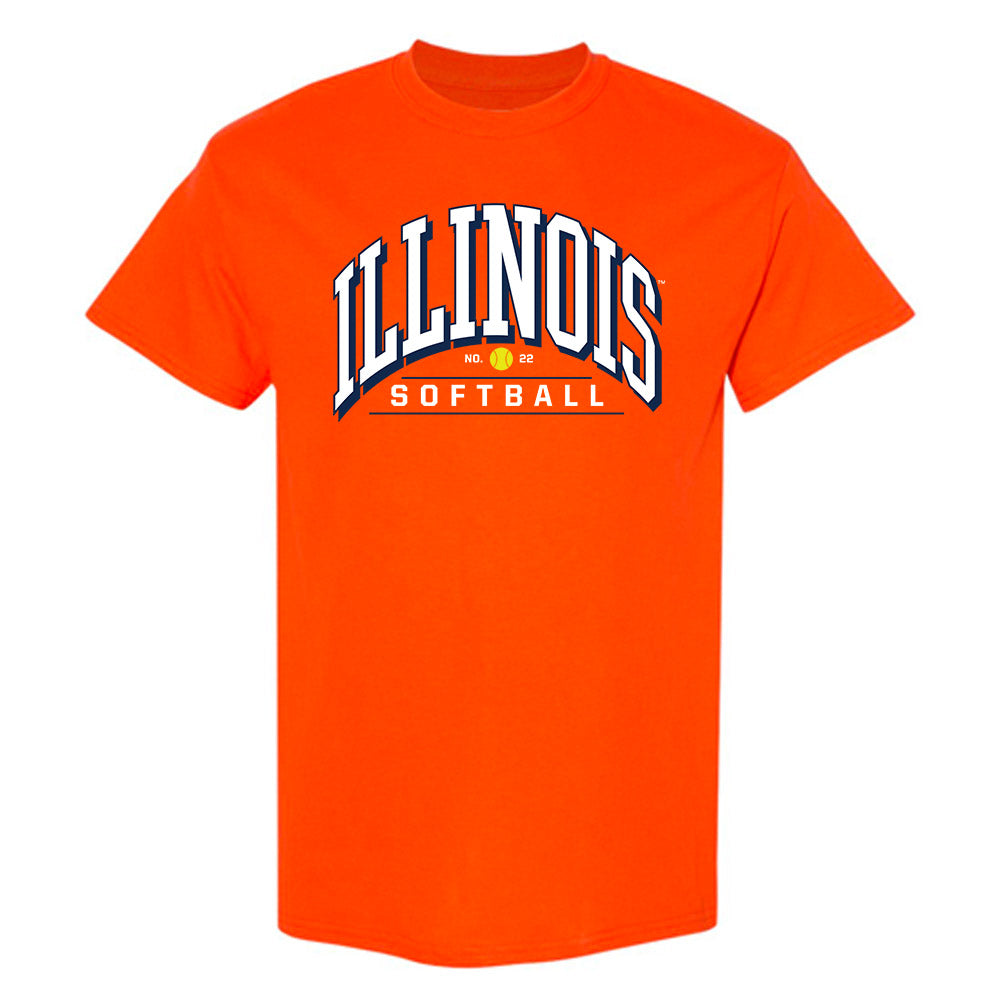 Illinois - NCAA Softball : Brooke Stang - Sports Shersey T-Shirt-0