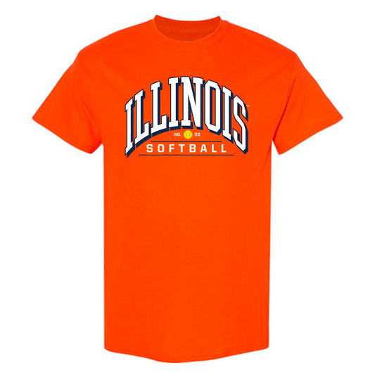 Illinois - NCAA Softball : Yazzy Avila - T-Shirt Sports Shersey