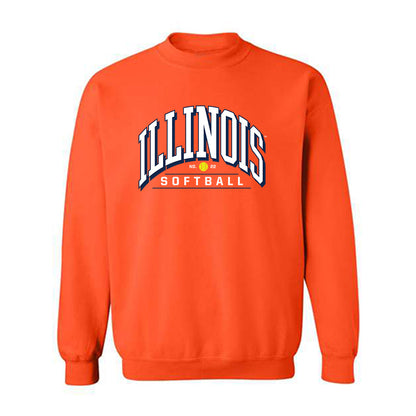 Illinois - NCAA Softball : Brooke Stang - Sports Shersey Crewneck Sweatshirt-0