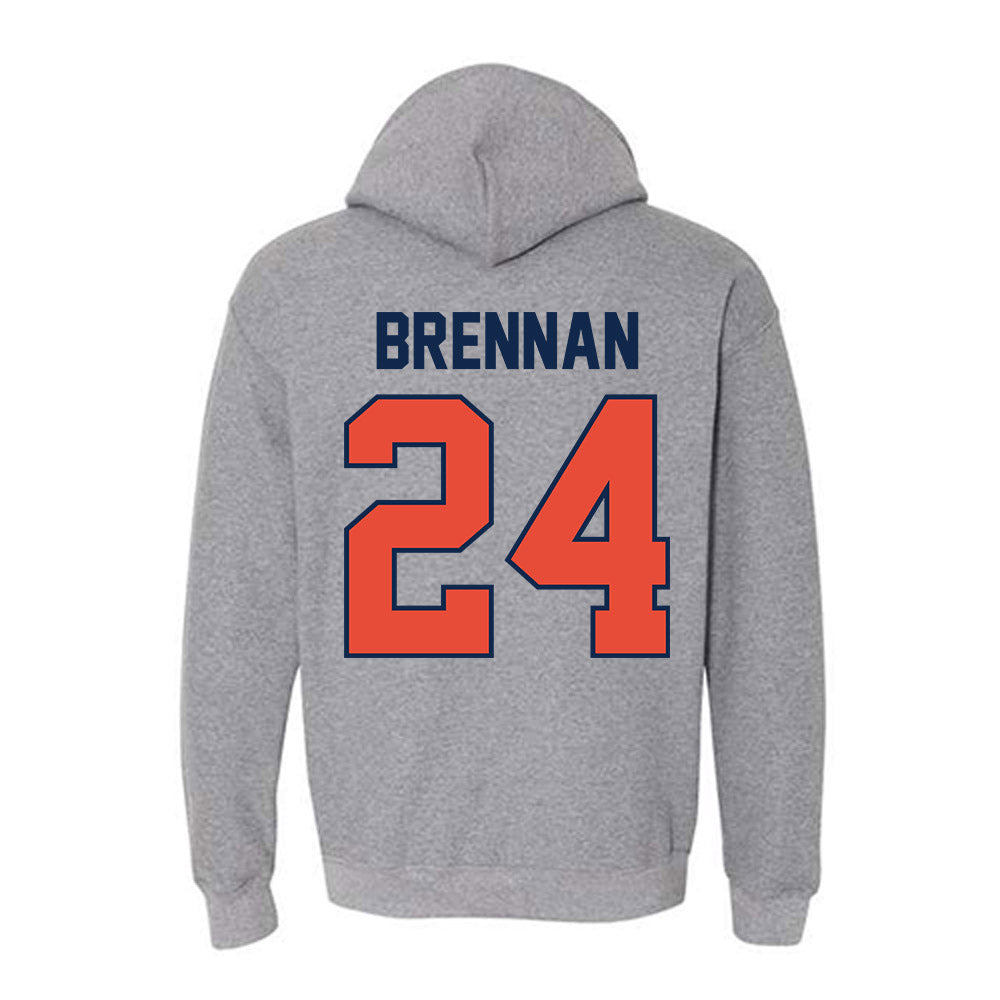 Illinois - NCAA Softball : Skylar Brennan - Sports Shersey Hooded Sweatshirt-1