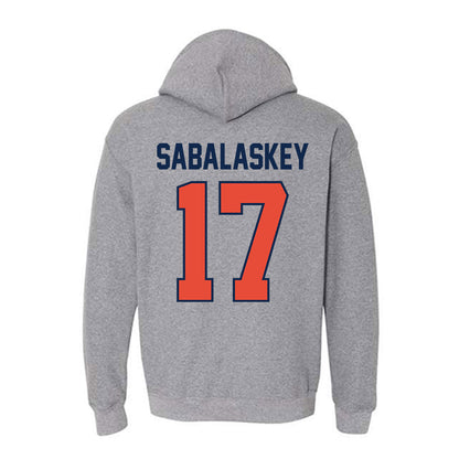 Illinois - NCAA Softball : Abby Sabalaskey - Sports Shersey Hooded Sweatshirt-1