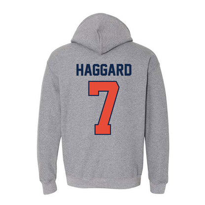 Illinois - NCAA Softball : Ellie Haggard - Sports Shersey Hooded Sweatshirt-1