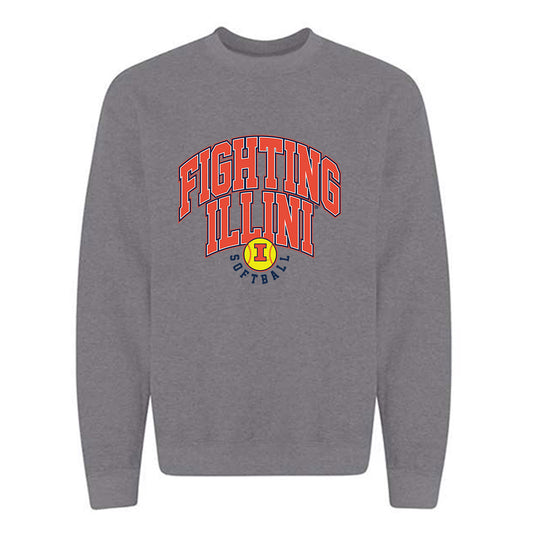 Illinois - NCAA Softball : Reese Hunkins - Crewneck Sweatshirt Sports Shersey