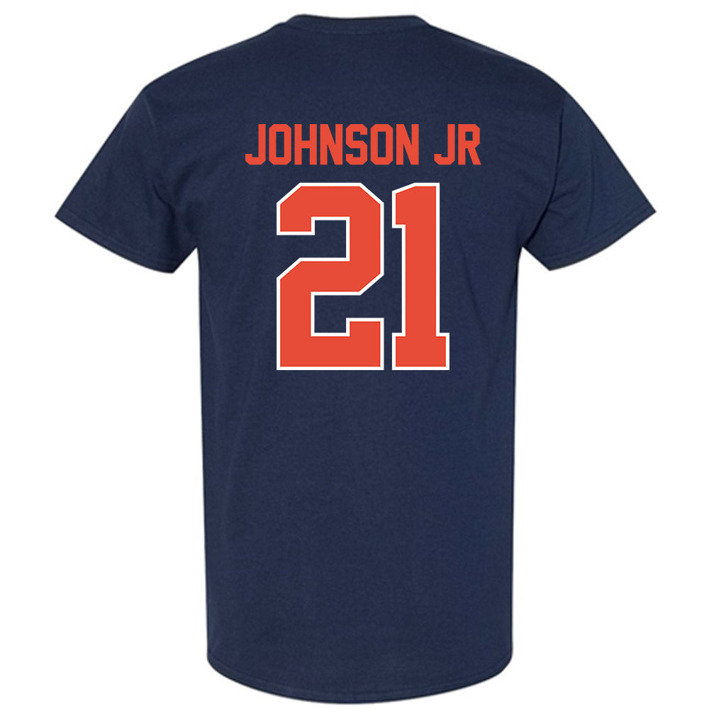 Illinois - NCAA Men's Basketball : Morez Johnson Jr - Sports Shersey T-Shirt-1