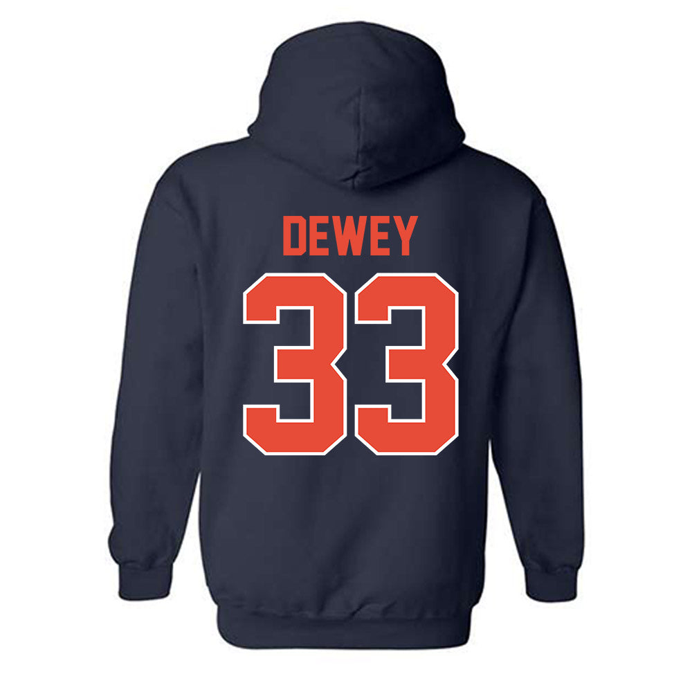 Illinois - NCAA Women's Basketball : Samantha Dewey - Hooded Sweatshirt Sports Shersey